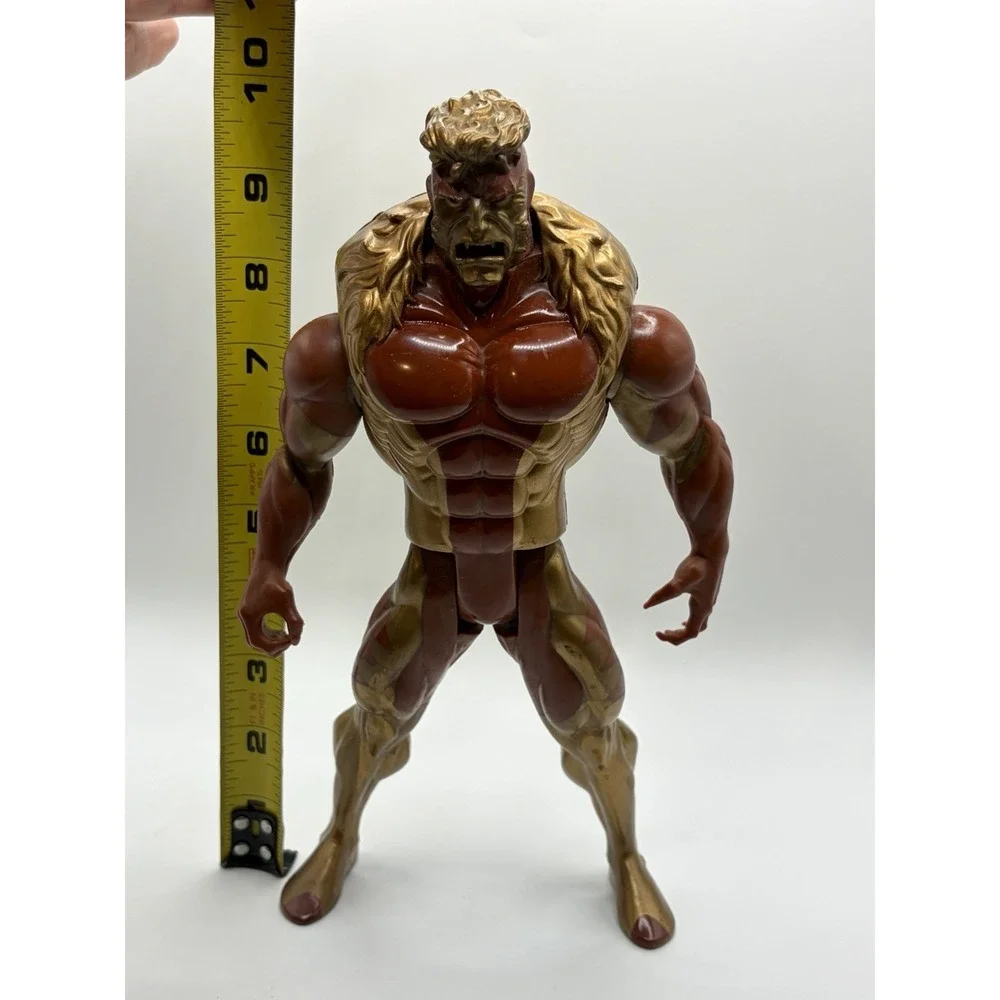 1993 Marvel X-Men Gold Sabertooth Loose Action Figure Vintage Toy Biz Great Cond